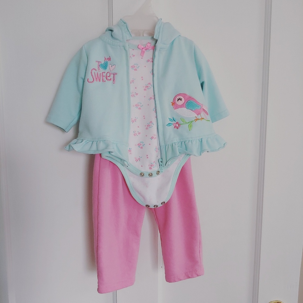 ⚡2 for $15⚡'Just Too Sweet' 3 piece outfit